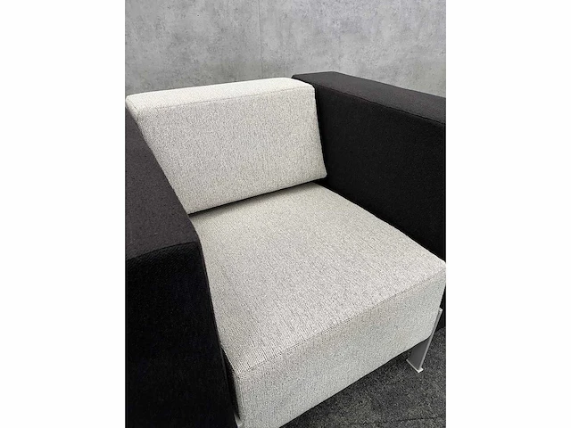 2x kinnarps pio - design fauteuil zwart-wit - afbeelding 17 van  17