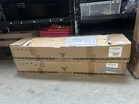 2x klimrek 195x80 cm tot 100 kg belastbaar physionics - afbeelding 1 van  4