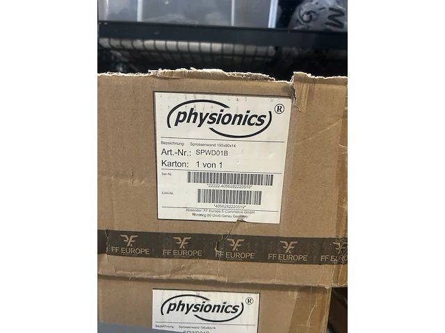 2x klimrek 195x80 cm tot 100 kg belastbaar physionics - afbeelding 4 van  4