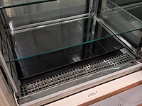 2x koelvitrine/ gebaksvitrine, isa cristal tower, wit - afbeelding 11 van  15
