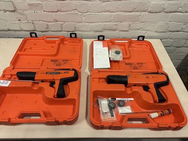 2x kruitschiethamer in koffer, spit, p230 - afbeelding 1 van  6