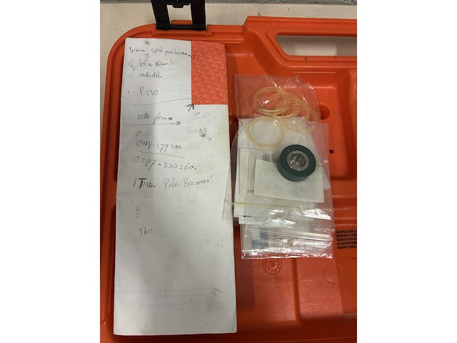 2x kruitschiethamer in koffer, spit, p230 - afbeelding 4 van  6