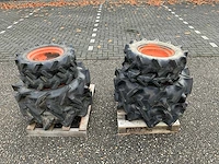 2x kubota minitractor wielen set - afbeelding 2 van  9