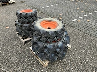 2x kubota minitractor wielen set - afbeelding 3 van  9