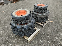 2x kubota minitractor wielen set - afbeelding 4 van  9