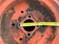2x kubota minitractor wielen set - afbeelding 8 van  9