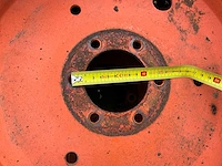 2x kubota minitractor wielen set - afbeelding 9 van  9