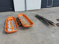 2x kuipbrancard, ferno, model 71, en 3x opvouwbare brancard - afbeelding 1 van  9