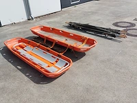 2x kuipbrancard, ferno, model 71, en 3x opvouwbare brancard - afbeelding 2 van  9