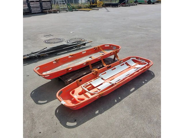 2x kuipbrancard, ferno, model 71, en 3x opvouwbare brancard - afbeelding 4 van  9