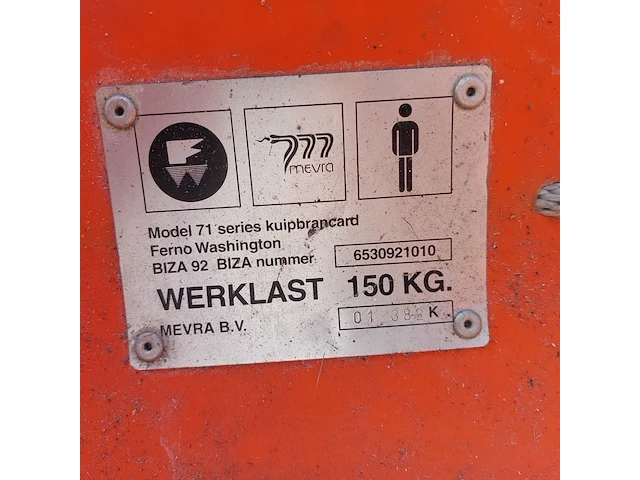 2x kuipbrancard, ferno, model 71, en 3x opvouwbare brancard - afbeelding 9 van  9
