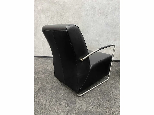 2x kunstlederen lounge fauteuil - afbeelding 3 van  7