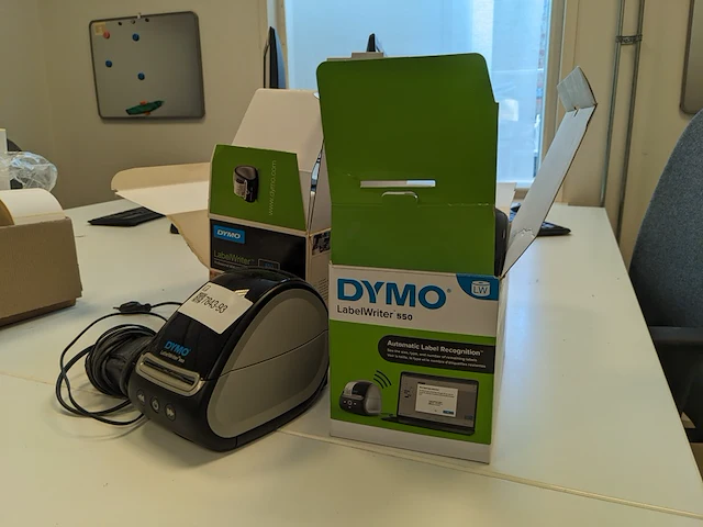 2x labelwriter, dymo, 450 en 550 - afbeelding 4 van  4