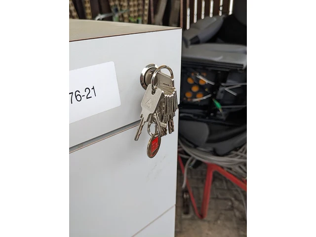 2x ladekast met sleutel - afbeelding 7 van  9