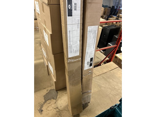 2x ladekast zwart met kunststof webbing lade-fronten - afbeelding 3 van  7