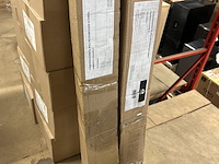 2x ladekast zwart met kunststof webbing lade-fronten - afbeelding 3 van  7