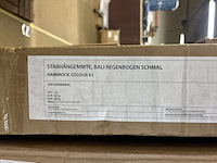 2x ladekast zwart met kunststof webbing lade-fronten - afbeelding 5 van  7