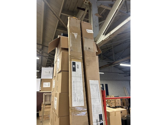 2x ladekast zwart met kunststof webbing lade-fronten - afbeelding 7 van  7