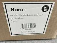 2x lantaarn house doctor, shade, zwart - afbeelding 2 van  3