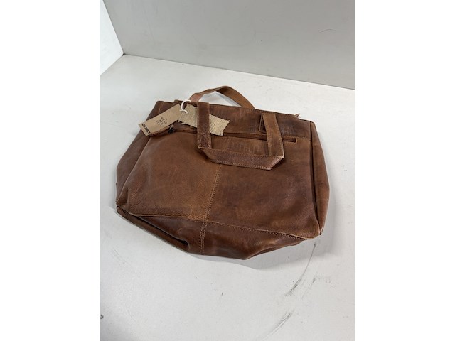2x laptop tas dstrct, 366930-30, cognac, dames - afbeelding 2 van  5