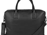 2x laptop tas, dstrct, fletcher street business, zwart - afbeelding 1 van  3