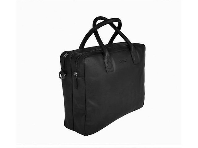 2x laptop tas, dstrct, fletcher street business, zwart - afbeelding 2 van  3