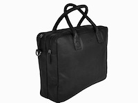 2x laptop tas, dstrct, fletcher street business, zwart - afbeelding 2 van  3