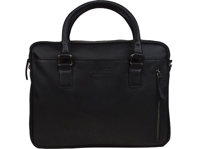 2x laptop tas, dstrct, premium collection, zwart - afbeelding 1 van  6