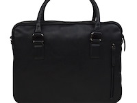 2x laptop tas, dstrct, premium collection, zwart - afbeelding 3 van  6