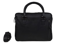 2x laptop tas, dstrct, premium collection, zwart - afbeelding 4 van  6