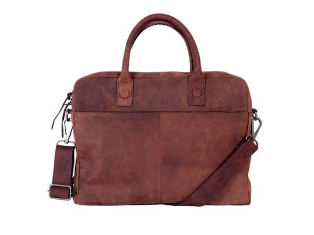 2x laptop tas, dstrct, wall street, bruin - afbeelding 1 van  5