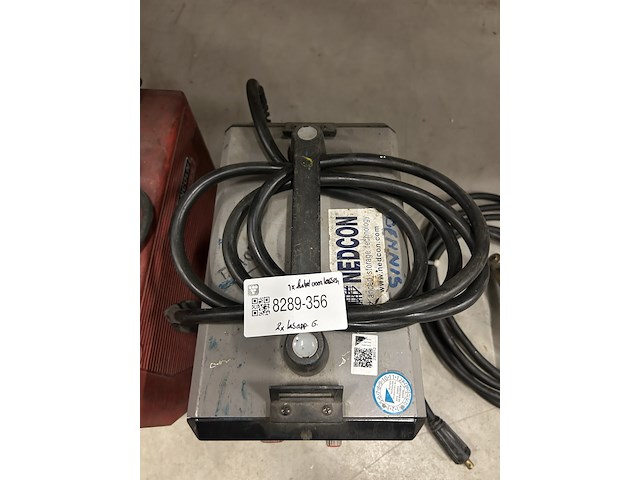 2x lasapparaat, 1x kabel voor lassen lincoln electric, ergus - afbeelding 3 van  7