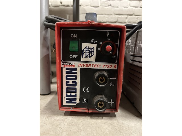 2x lasapparaat, 1x kabel voor lassen lincoln electric, ergus - afbeelding 5 van  7