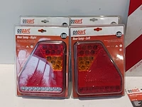 2x led achterlichten set, gopart, 12-24v - afbeelding 7 van  14