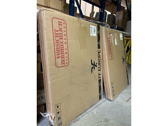 2x led (badkamer)spiegel 80x60, aqua marin, ledsp07-80x60 - afbeelding 2 van  3