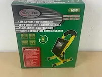 2x led straler oplaadbaar 10 watt - afbeelding 1 van  2