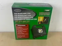 2x led werklamp cob 15 watt - afbeelding 1 van  2