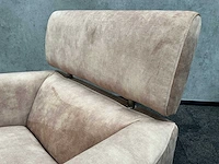 2x leolux oblomov - design fauteuil - nieuwe beige stoffering - afbeelding 6 van  14