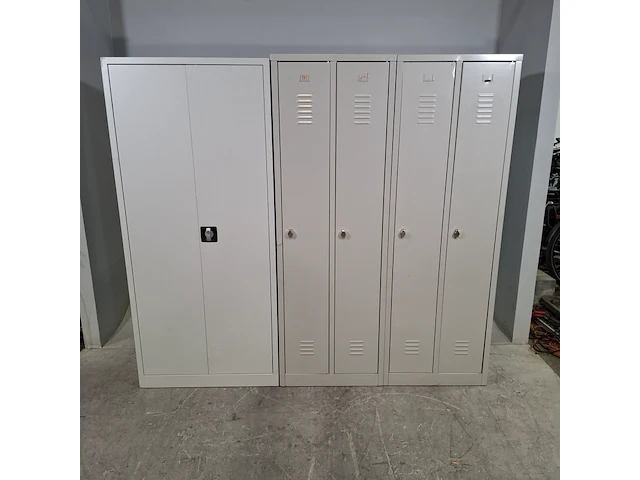 2x lockerkast en 1x werkplaatskast - afbeelding 1 van  10