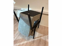 2x lounge fauteuil grijs, zwart - afbeelding 7 van  8