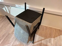 2x lounge fauteuil grijs, zwart - afbeelding 8 van  8