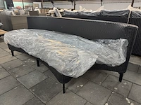 2x loungebank 230x80x70 cm artie - afbeelding 1 van  7