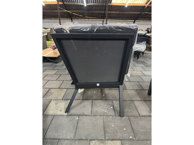 2x loungestoel lux outdoor living, antraciet - afbeelding 7 van  7
