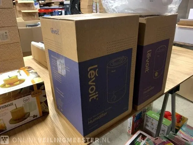 2x luchtbevochtiger levoit, dual 150 ultrasonic cool mist - afbeelding 3 van  4