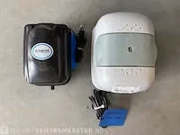 2x luchtpomp dy + airpump 4000 aquaforte - afbeelding 1 van  4