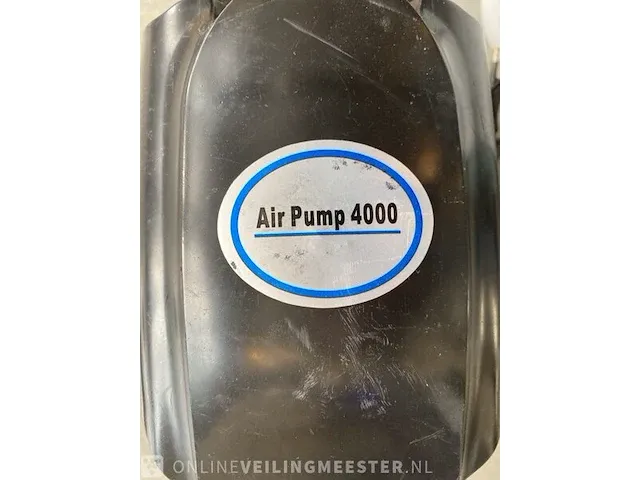 2x luchtpomp dy + airpump 4000 aquaforte - afbeelding 3 van  4