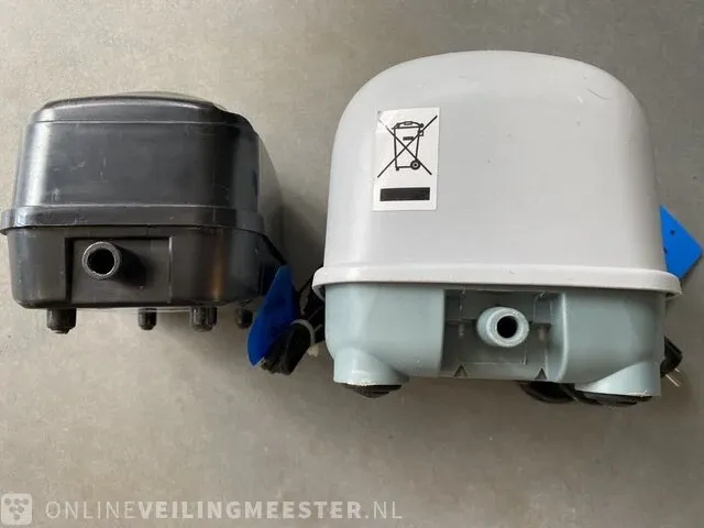 2x luchtpomp dy + airpump 4000 aquaforte - afbeelding 4 van  4