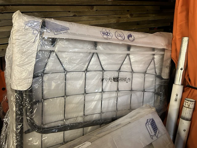 2x luxe opklapbed, vouwbed met matras 80x190 troonz, venetia royal - afbeelding 5 van  8