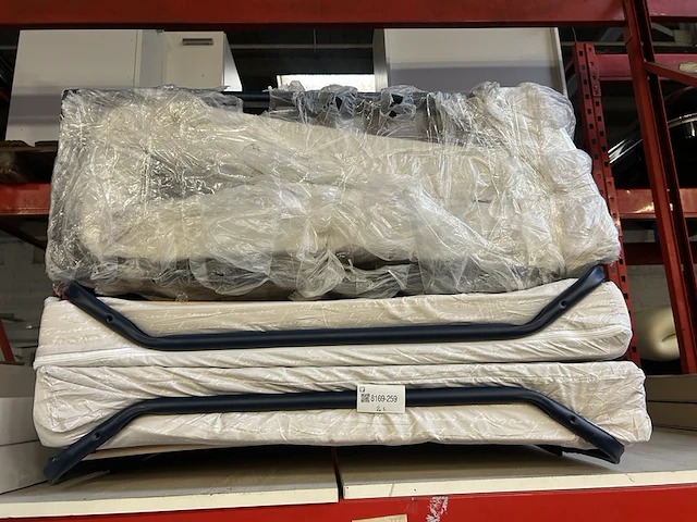 2x luxe opklapbed, vouwbed met matras troonz - afbeelding 1 van  3