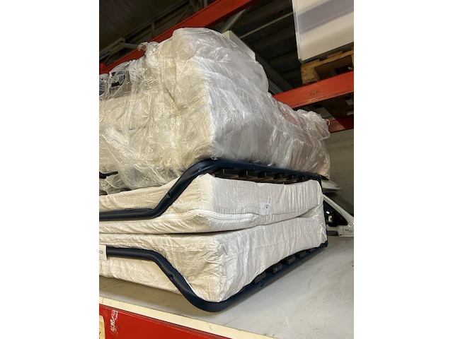 2x luxe opklapbed, vouwbed met matras troonz - afbeelding 2 van  3